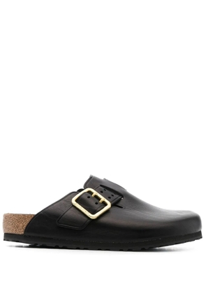 Birkenstock slip-on leather shoes - Black