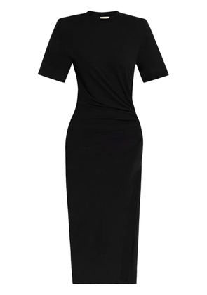 ISABEL MARANT Lexia gathered midi dress - Black
