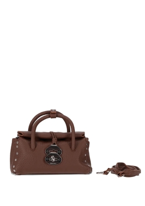 Zanellato mini Dotta® Centauro shoulder bag - Brown