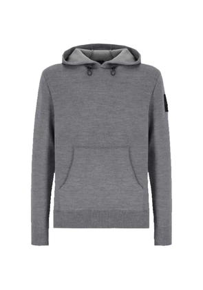 OUTHERE crew-neck hoodie - Grey