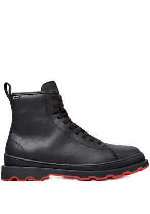 Camper Brutus+ lace-up leather boots - Black