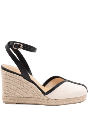 Castañer strap wedge espadrilles - Neutrals