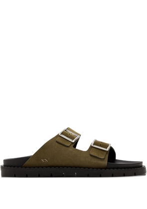 Forsa Curtis buckle-strap slides - Green