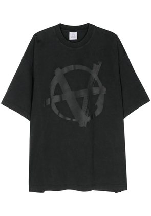 VETEMENTS graphic-print T-shirt - Grey