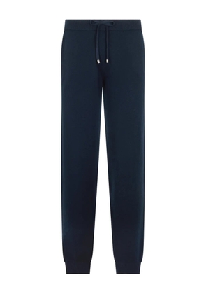 Malo drawstring-waist track pants - Blue
