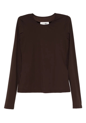 MM6 Maison Margiela slim-fit T-shirt - Brown