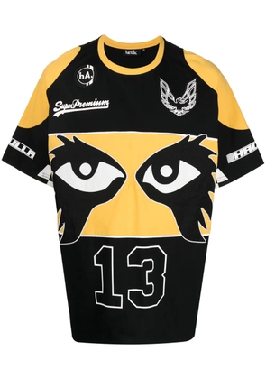 Haculla Super Premium Racer panelled T-shirt - Black