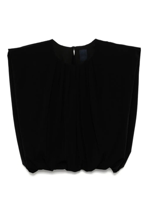 Juun.J pleated vest - Black