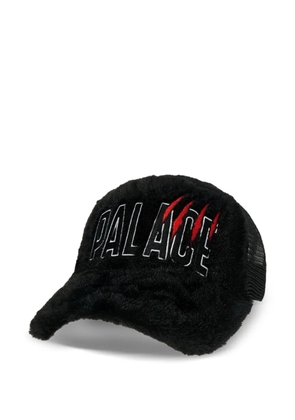 Palace Claw Furry Trucker logo-detail baseball hat - Black
