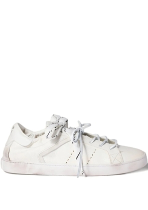 Miu Miu Deco leather sneakers - White