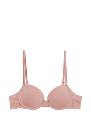 Fleur Du Mal Demi lace moulded bra - Pink