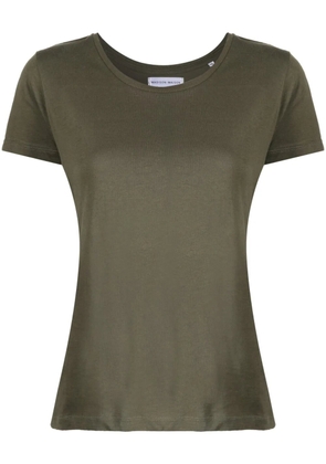 Madison.Maison short-sleeved cotton-jersey T-shirt - Green