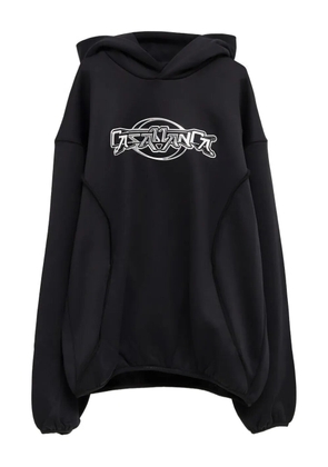 Casablanca logo hoodie - Black