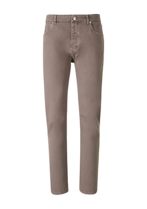 Brunello Cucinelli button fly jeans - Brown