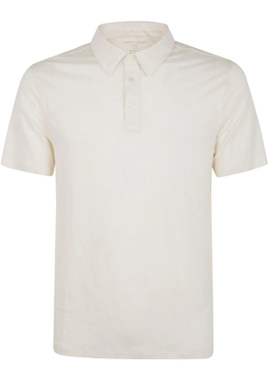 Majestic Filatures linen-blend polo shirt - Neutrals