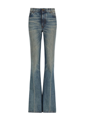Balmain faded flared jeans - Blue