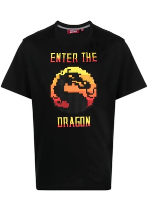 Mostly Heard Rarely Seen 8-Bit Enter The Dragon cotton T-shirt - Black