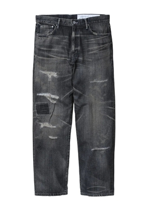 Neighborhood Savage Denim distressed jeans - Black