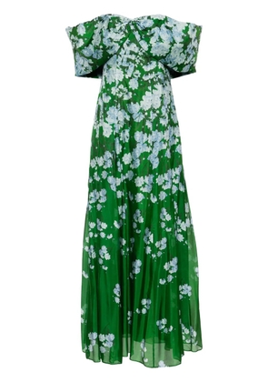 Sachin & Babi Kennedy gown - Green