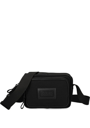 Kenzo Kommuter zip shoulder bag - Black