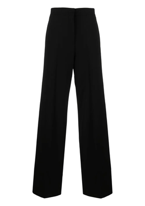 Blanca Vita Persea high-waisted palazzo trousers - Black