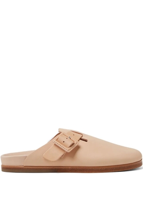 Hender Scheme Manual Industrial leather slides - Neutrals