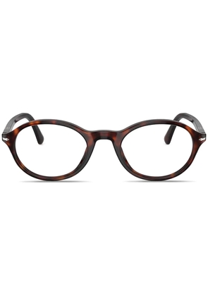 Persol oval-frame glasses - Brown