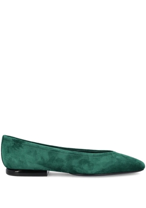 Loro Piana Primula leather ballerina flats - Green