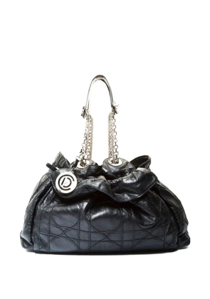 Christian Dior Pre-Owned 2009 Le Trente diamond-quilted shoulder bag - Black