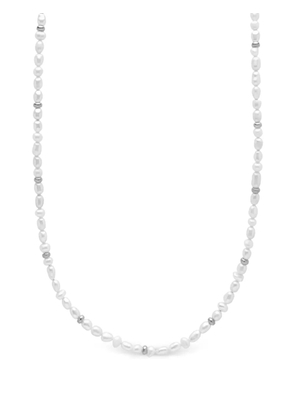 Nialaya Jewelry baroque-pearl necklace - White