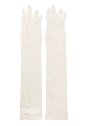 Ioana Ciolacu Brody gloves - White