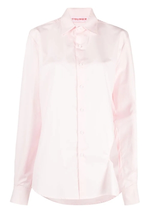 Ottolinger cut-out long-sleeve shirt - Pink