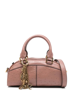 Chloé small charms top-handles tote bag - Pink