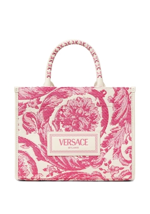 Versace small Barocco Athena tote bag - Pink