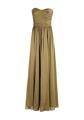 Ulla Johnson draped-detail maxi dress - Green