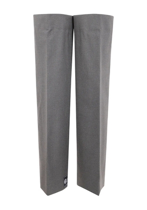 Jean Paul Gaultier Floating Legs tailored leg warmers - Grey