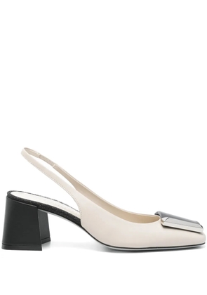 Roberto Festa 65mm Juin pumps - White