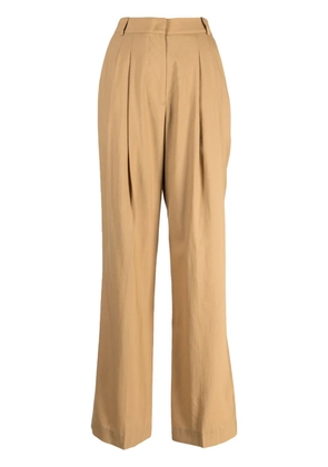Low Classic straight-leg wool trousers - Neutrals