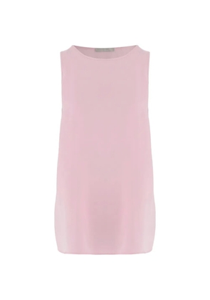 Allude round-neck sleeveless tank top - Pink
