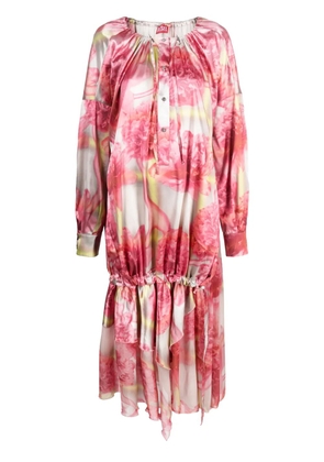 Diesel D-Cabir floral-print maxi dress - Pink