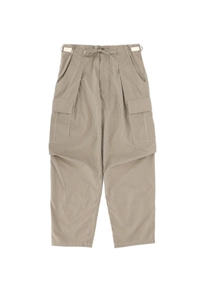MARANT striped drawstring trousers - Neutrals