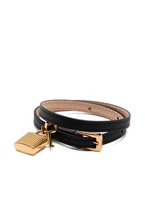 TOM FORD padlock bracelet - Black