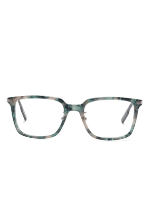 Zegna tortoiseshell-effect glasses - Green