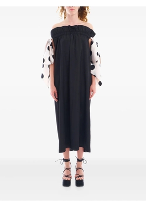 Parlor Vacation midi dress - Black