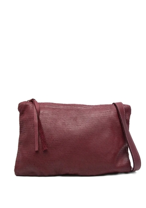 SOMMET small textured cross body bag - Purple