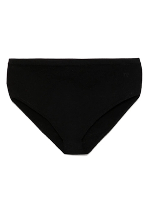 TOM FORD embroidered-logo brief - Black