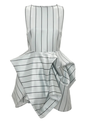 JW Anderson sleeveless peplum minidress - Grey