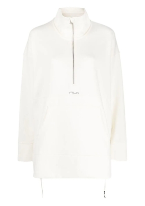 RLX Ralph Lauren oversized quarter-zip sweatshirt - Neutrals