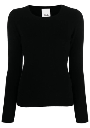 Allude crew-neck cashmere jumper - Black