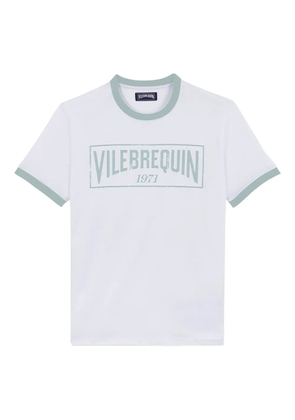 Vilebrequin logo-print crew-neck T-shirt - White